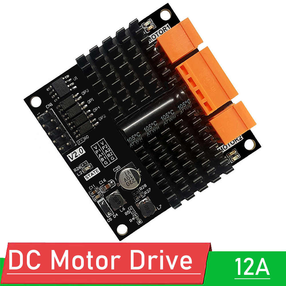 L298N Module - 12V 24V 12A Kênh Đôi DC