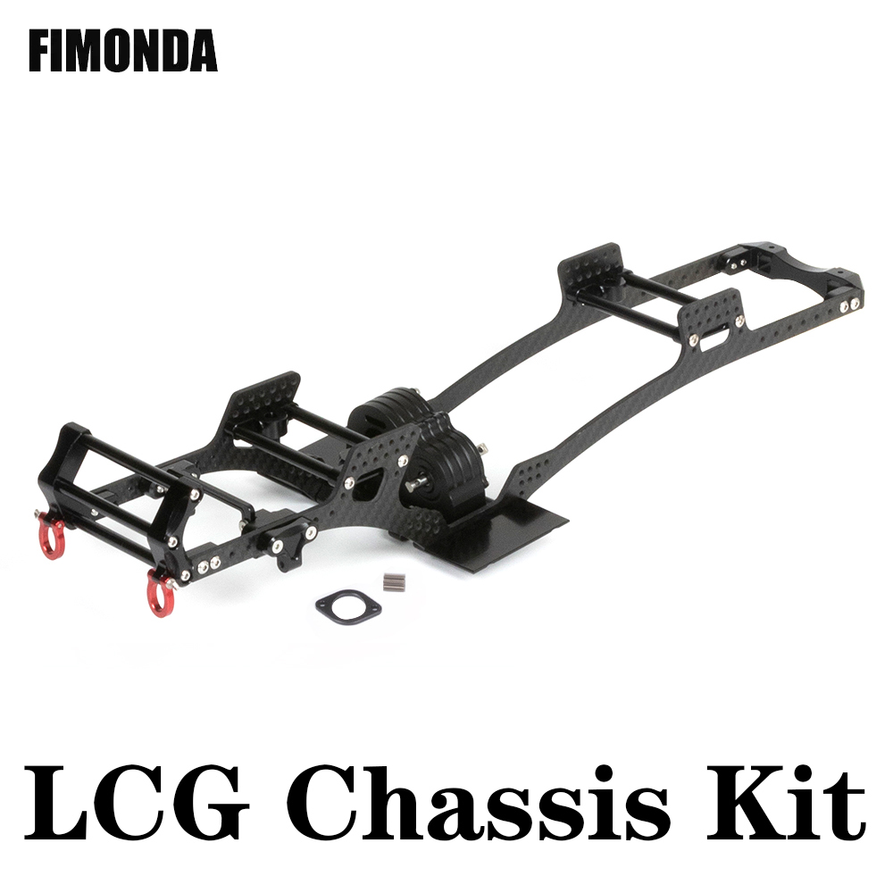 Robot Car Kit - Carbon Sợi LCG Chassis Kit Khung