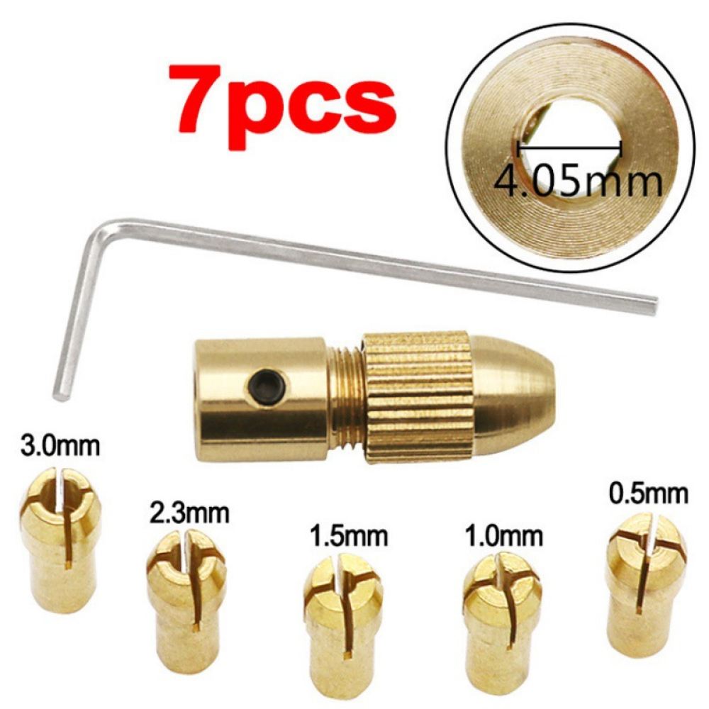Microbit - Reliable Brass Keyless Chuck For Mini
