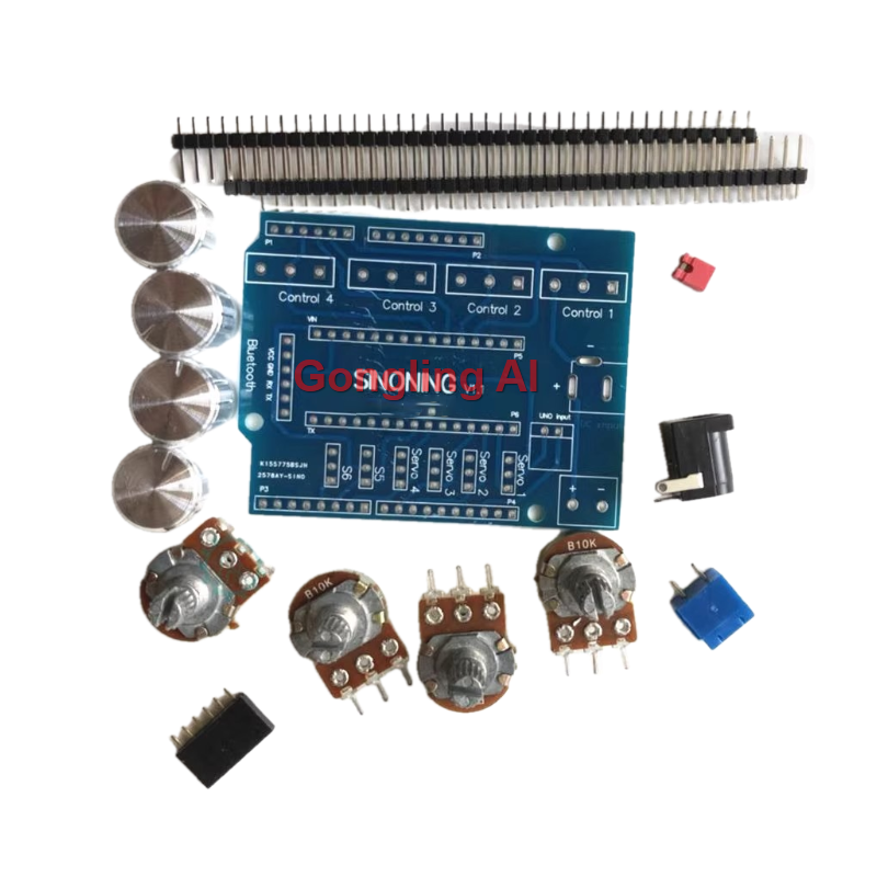 4 Channels Knob Servo Controll - đánh giá và giá Arduino Robot
