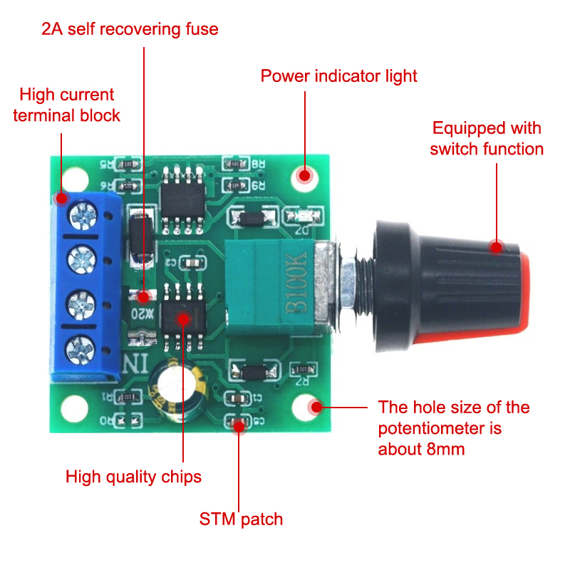 1Pcs Adjustable Speed DC Motor - đánh giá và giá Dc Motor 12V