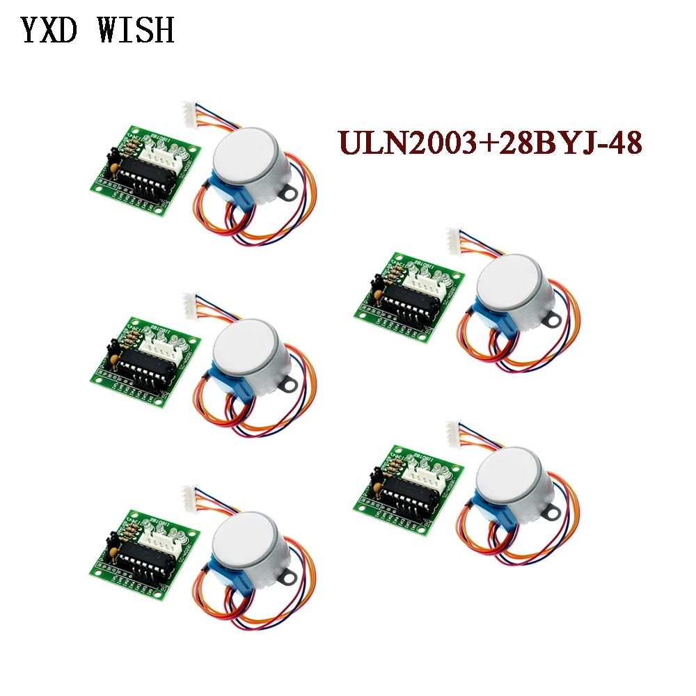 5pcs ULN2003 28BYJ-48 5V 12V R - đánh giá và giá 28Byj-48