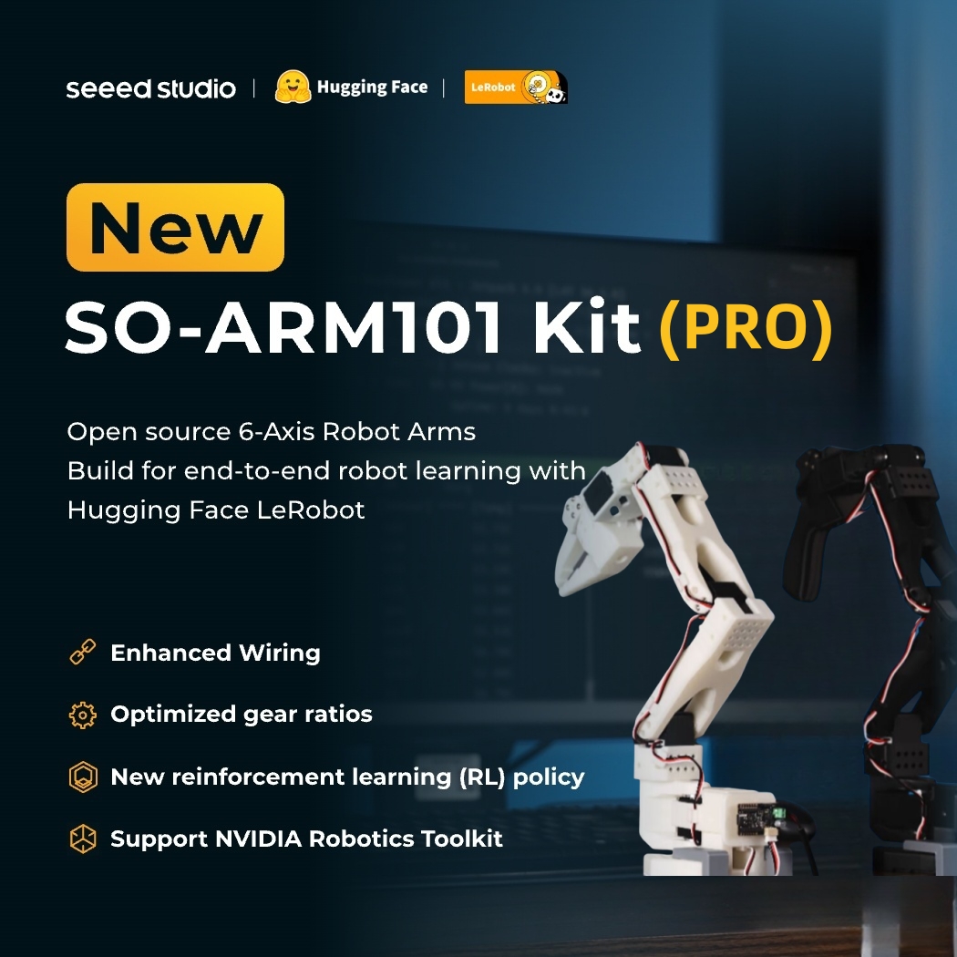 SO-ARM101 Low Cost AI Robot Ar - đánh giá và giá Robot Arm Kit
