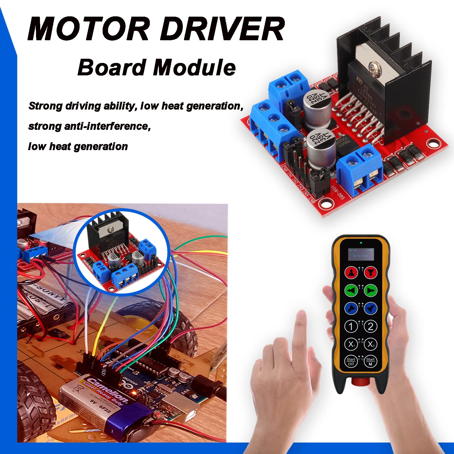 L298N Motor Drive Controller B - đánh giá và giá L298N Module