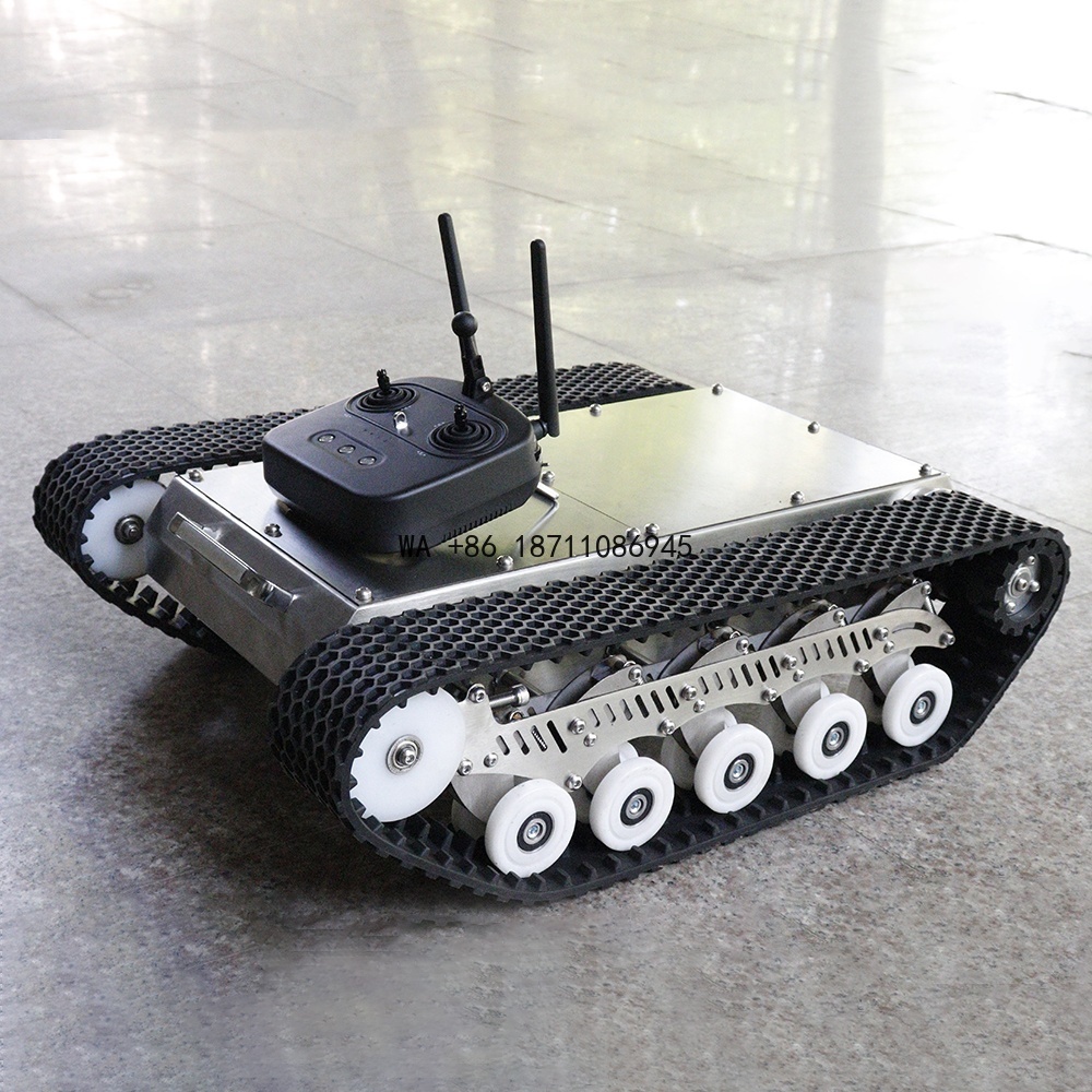 Rubber Track Robot Chassis Pla - đánh giá và giá Tracked Robot Chassis