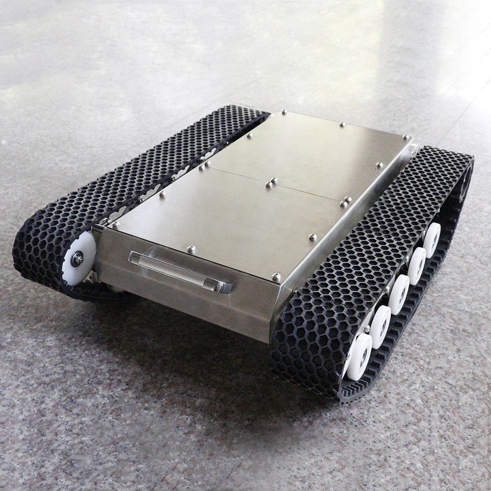 Rubber Track Robot Chassis Pla - đánh giá và giá Tracked Robot Chassis