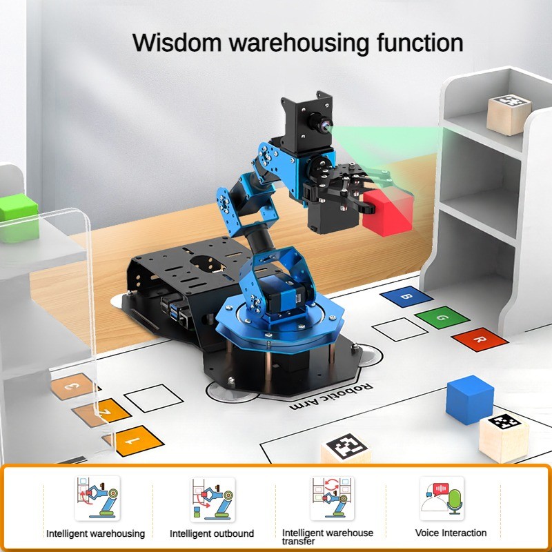 6 Dof Robot Arm with Servo Cla - đánh giá và giá Robot Arm Kit