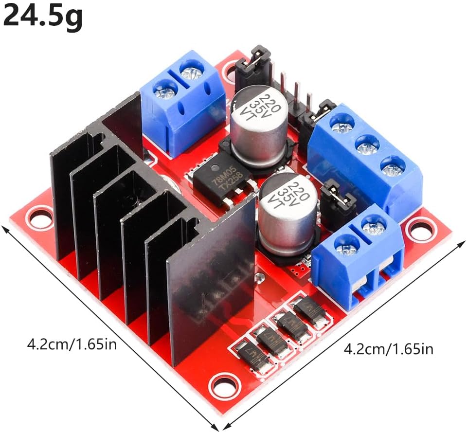 L298N driver board module L298 - đánh giá và giá L298N Module