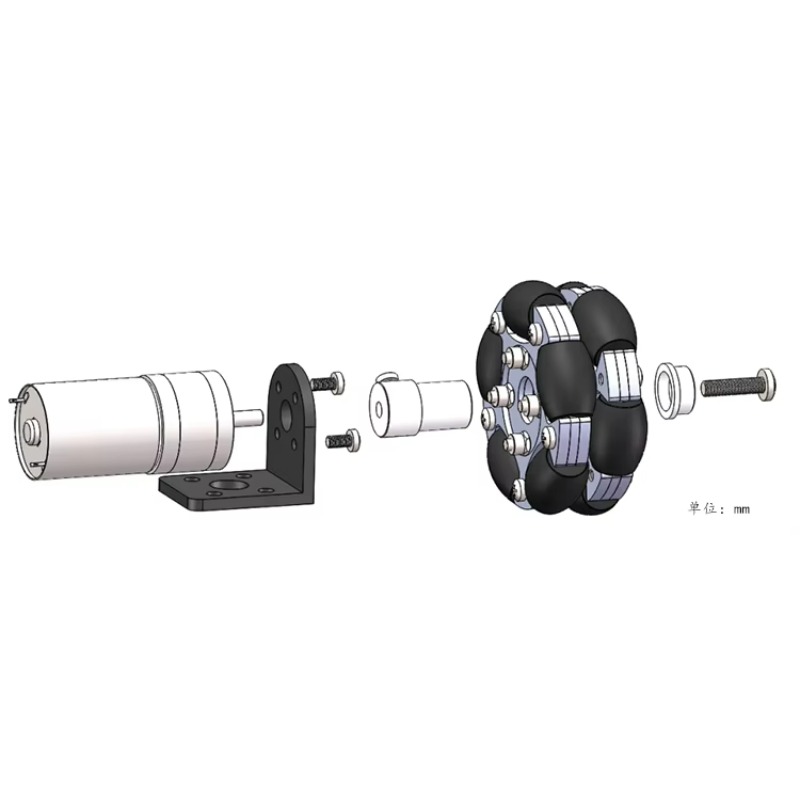 15KG Load 80mm Omnidirectional - đánh giá và giá Robot Wheel