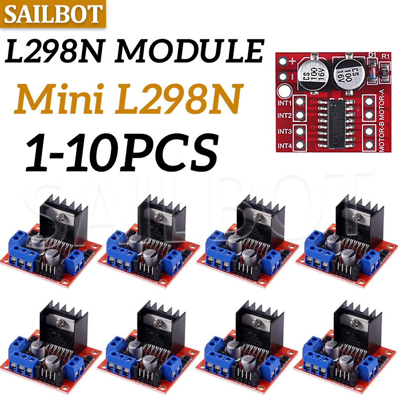 1/5/10PCS L298N DC Motor Drive - đánh giá và giá L298N Module