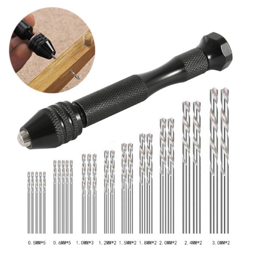 Precision Mini Drill Set HSS M - đánh giá và giá Microbit