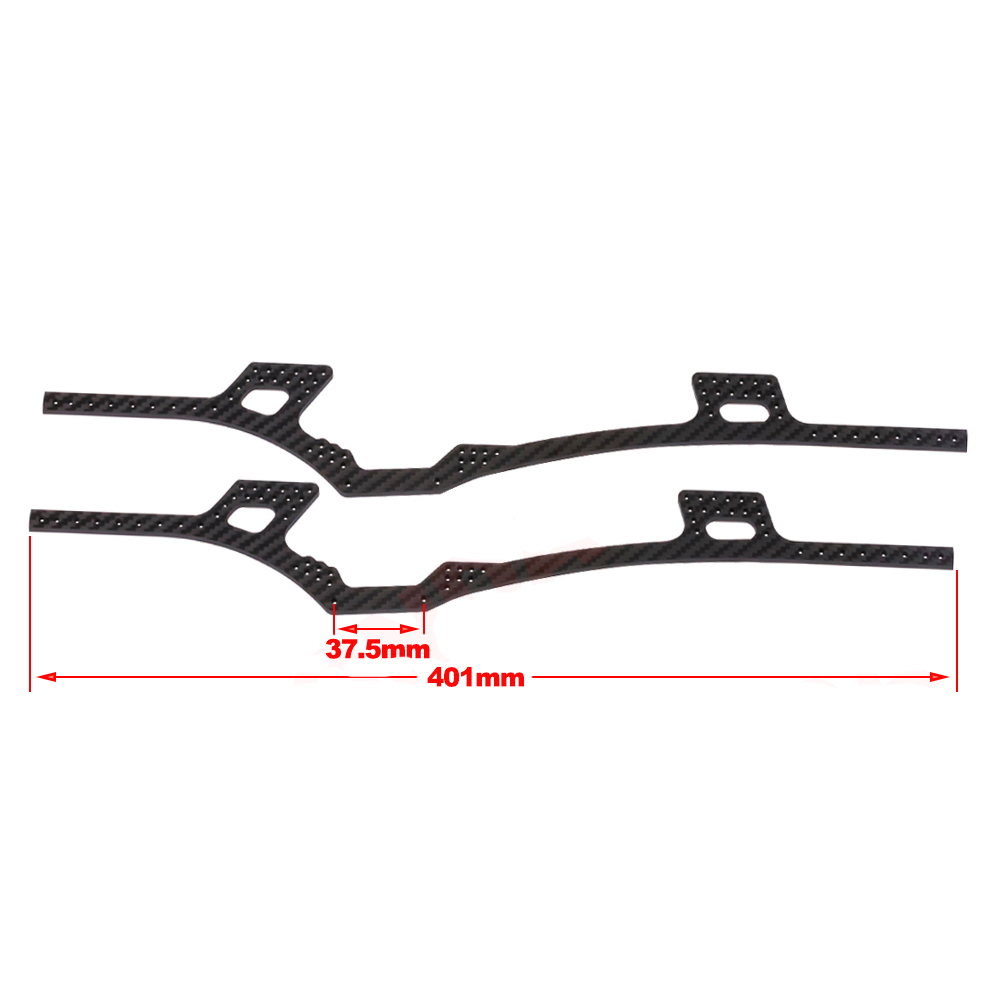 Carbon Sợi LCG Chassis Kit Khu - đánh giá và giá Robot Car Kit