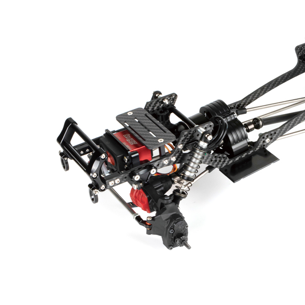 Carbon Sợi LCG Chassis Kit Khu - đánh giá và giá Robot Car Kit