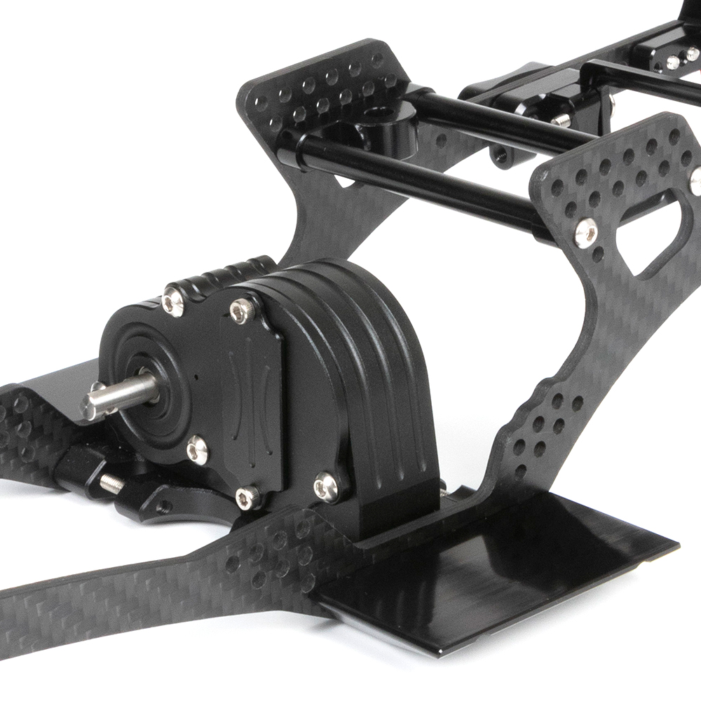 Carbon Sợi LCG Chassis Kit Khu - đánh giá và giá Robot Car Kit