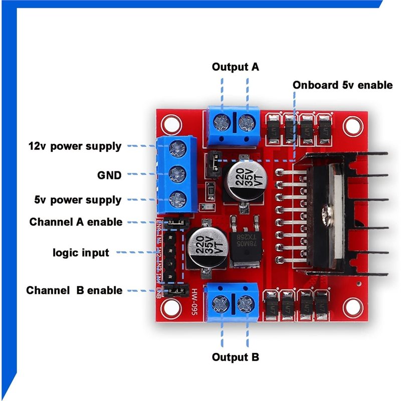 AEE7-4 Pcs L298N Motor Driver  - đánh giá và giá L298N Module