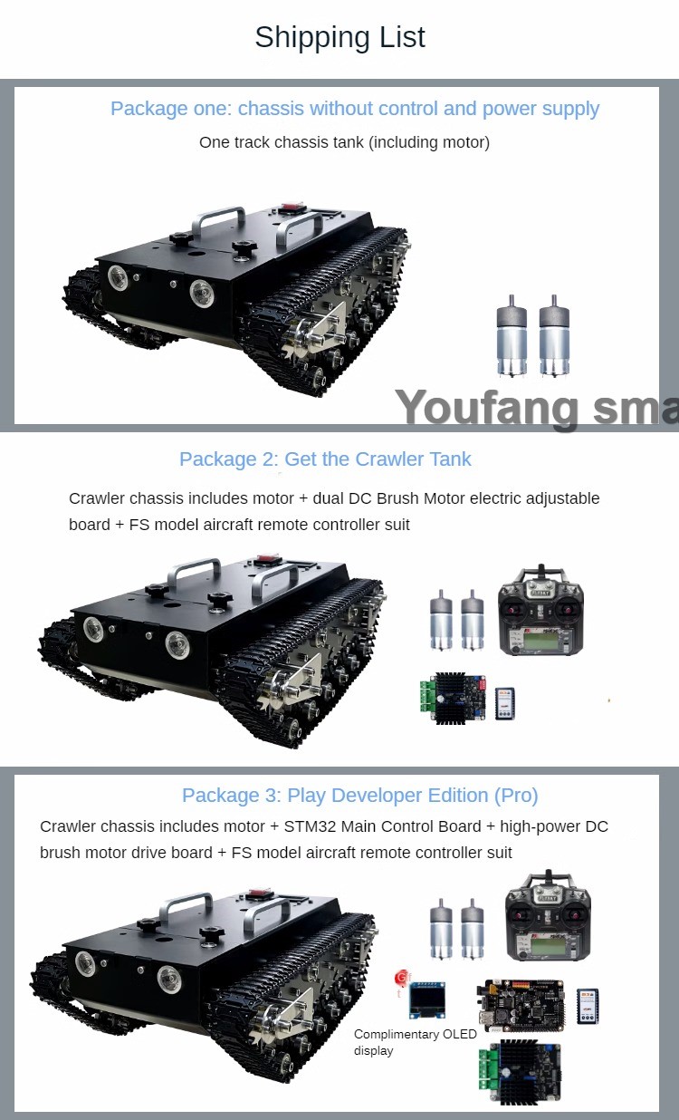 30kg Load RC Tank Chassis Meta - đánh giá và giá Stm32 Robot