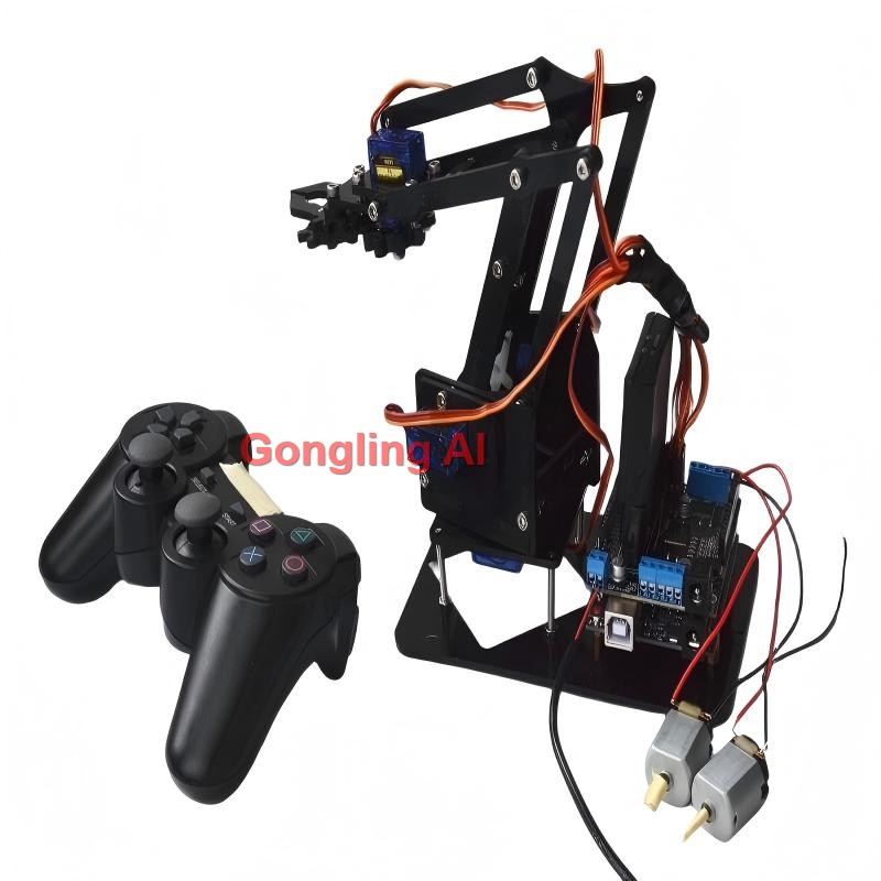 STEM 4 DOF Robot Arm Servo SG9 - đánh giá và giá Robot Arm Kit