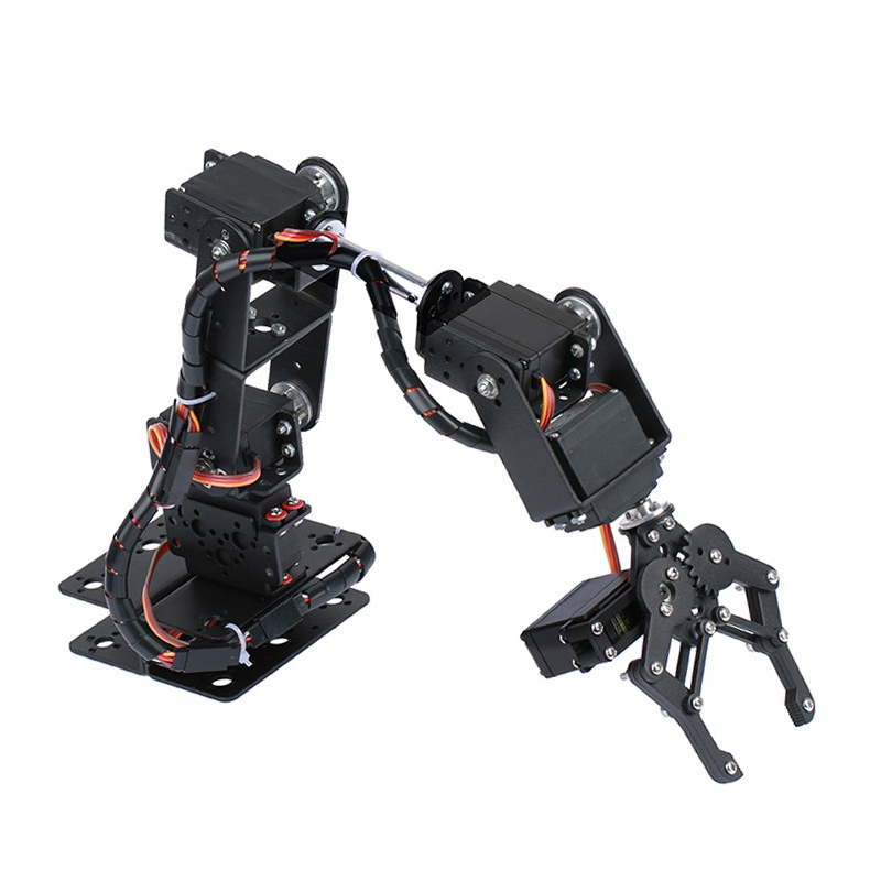 STEAM DIY 6 DOF Robot Metal Al - đánh giá và giá Robot Arm Kit