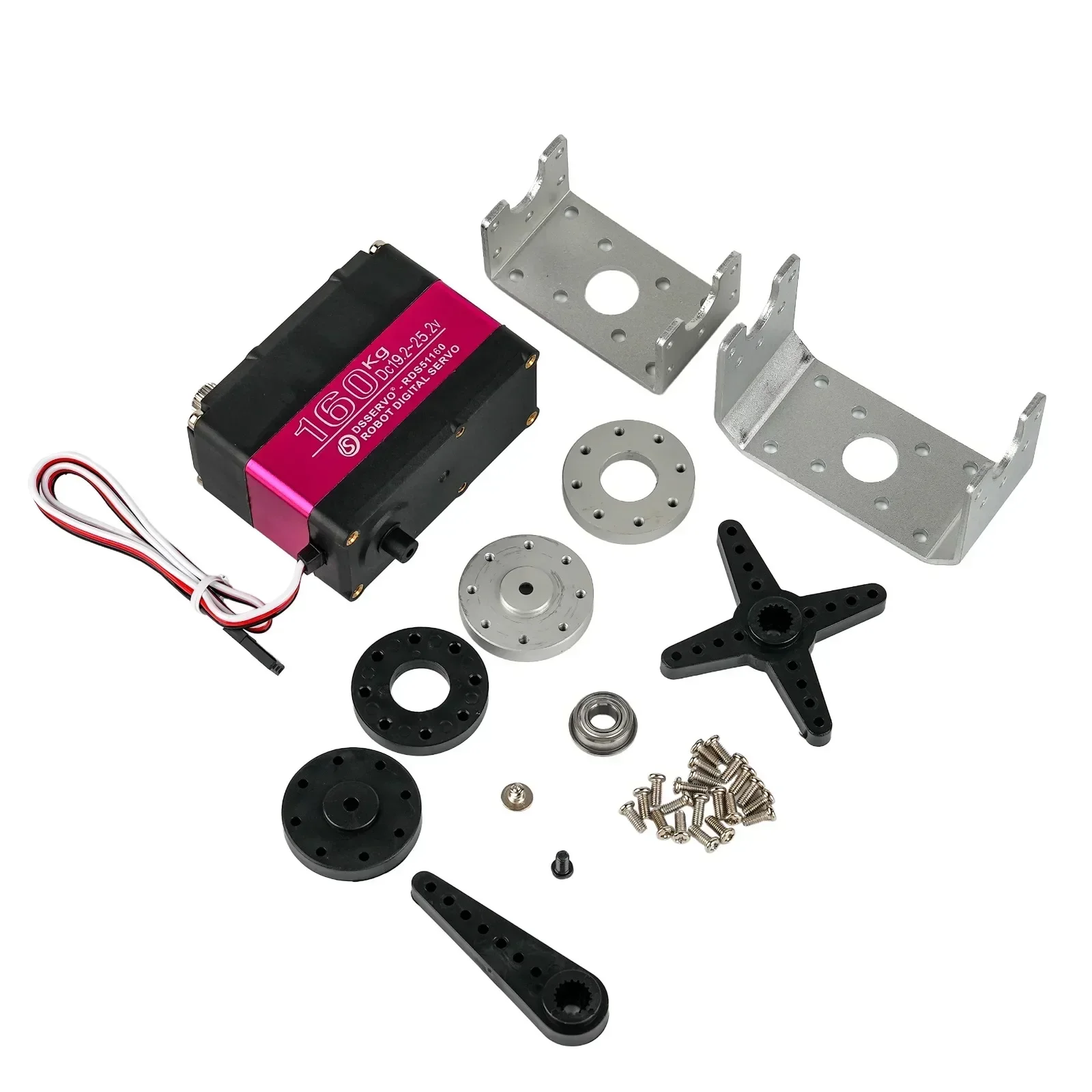 RDS51160 Digital Servo 24V 160 - đánh giá và giá Servo Bracket