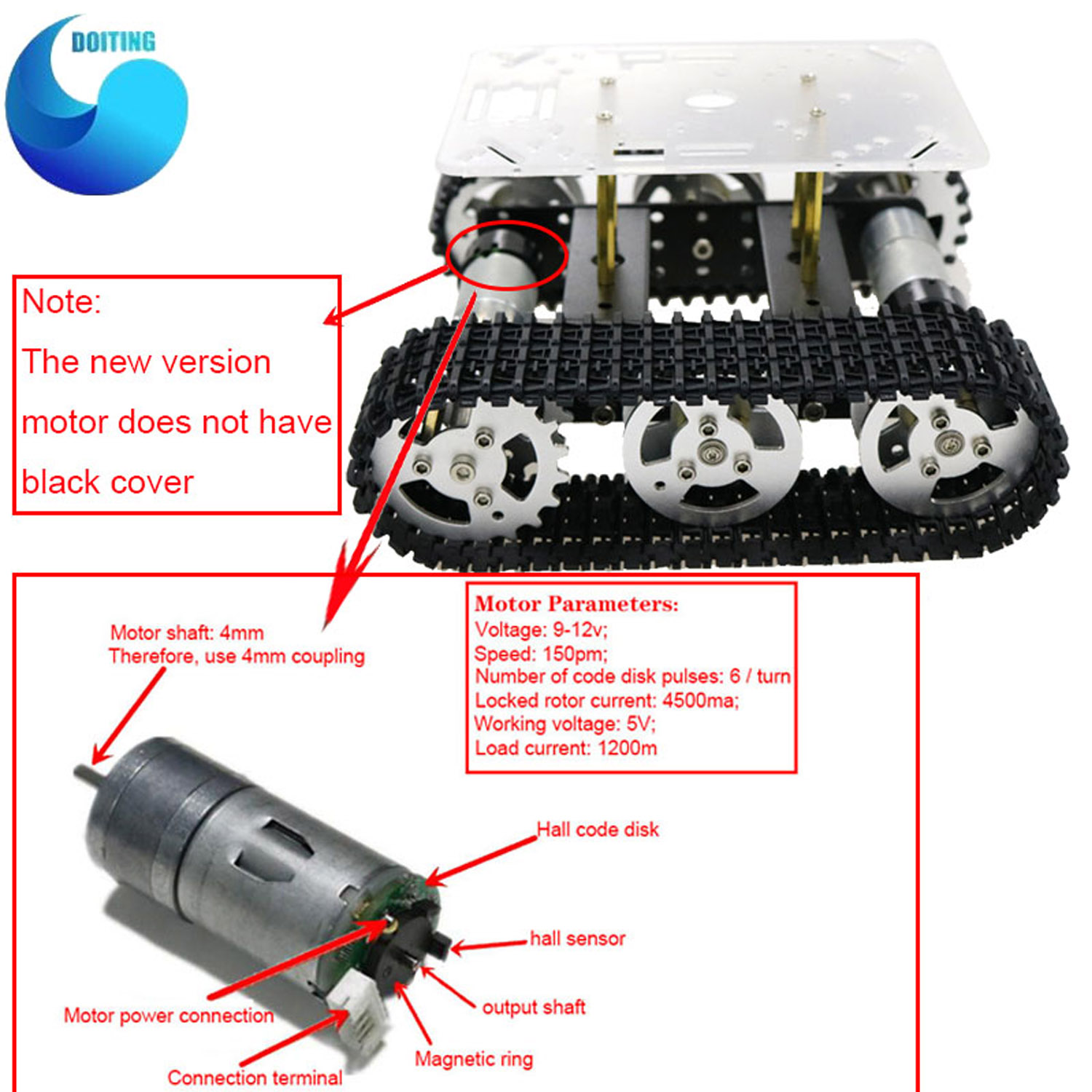 RC Metal Robot Tank Car Chassi - đánh giá và giá Tracked Robot Chassis