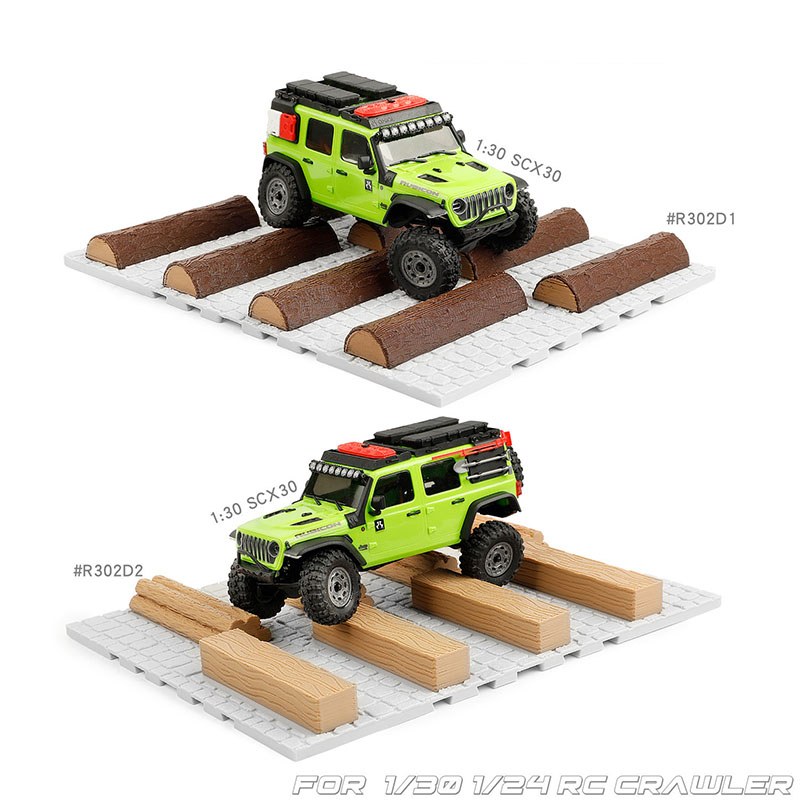 Simulated Wooden Pile Roadbloc - đánh giá và giá Robot Track