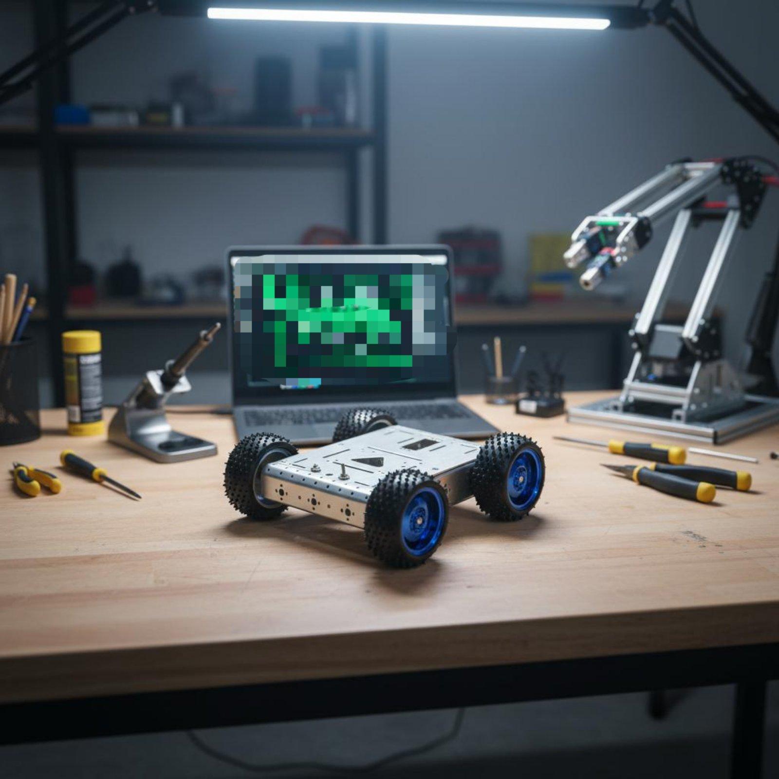 4WD Smart Car understructure.5 - đánh giá và giá Robot Chassis