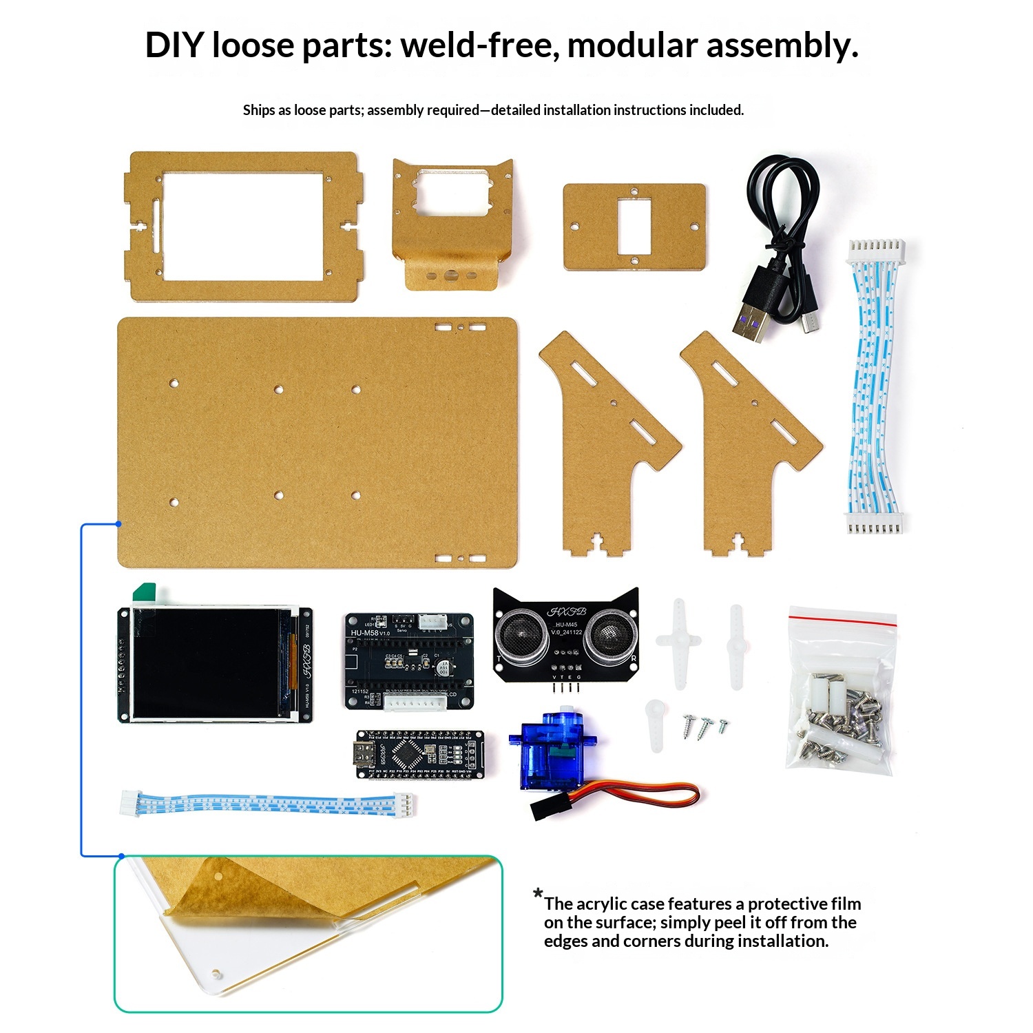 Ultrasonic Sensor Radar Scanne - đánh giá và giá Servo Kit