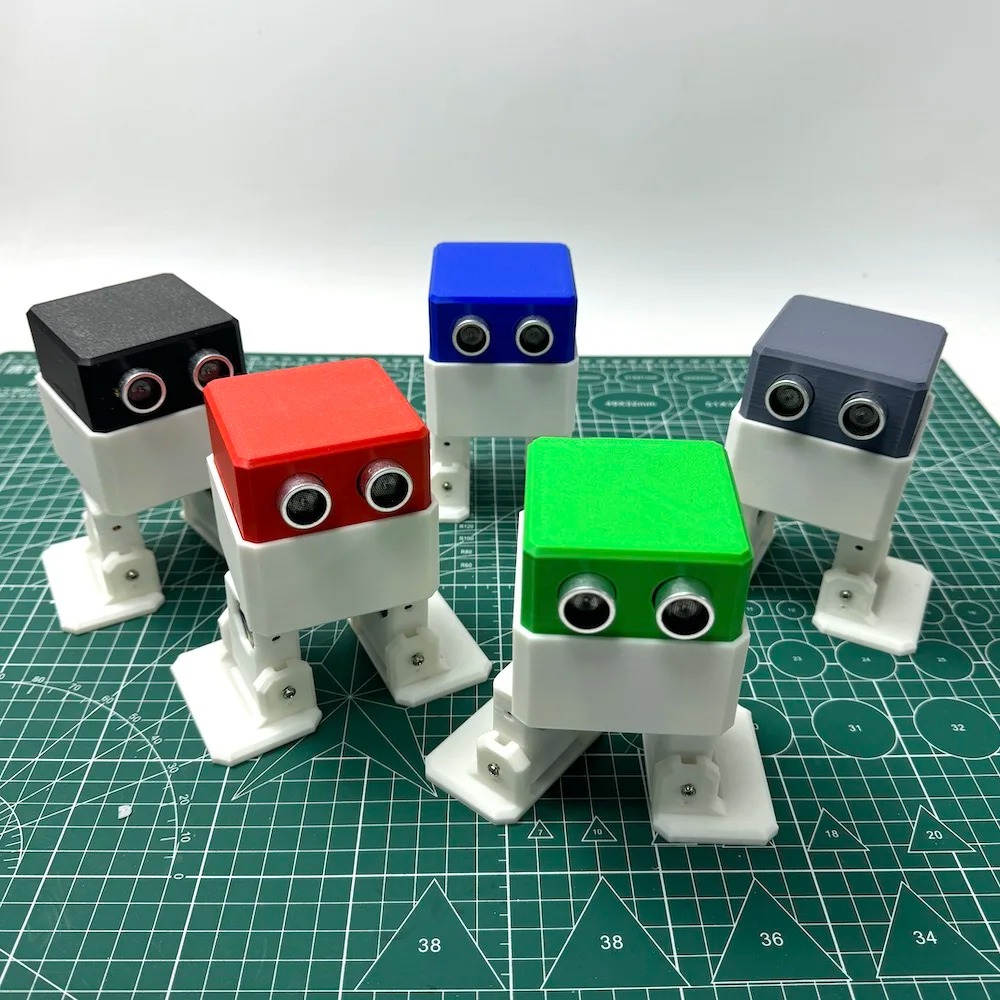 3D Printed Biped Walking Robot - đánh giá và giá Arduino Robot