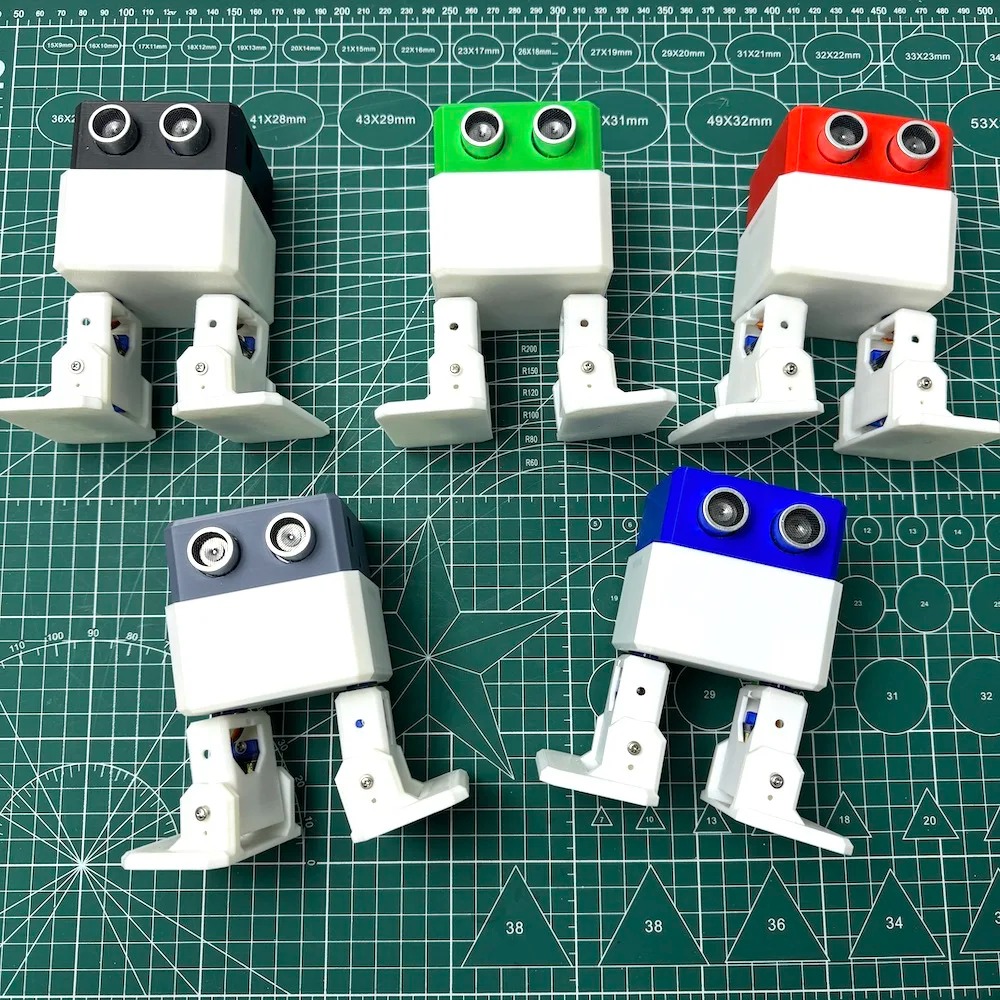 3D Printed Biped Walking Robot - đánh giá và giá Arduino Robot